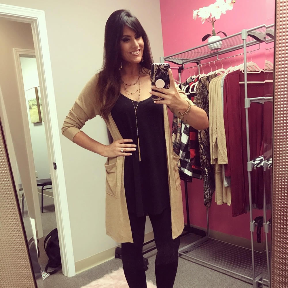 Long cardigan